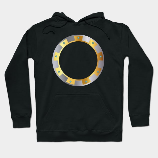 Chakram Hoodie by Yellow Hexagon Designs